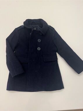 Classic Navy Kids Peacoat Jacket